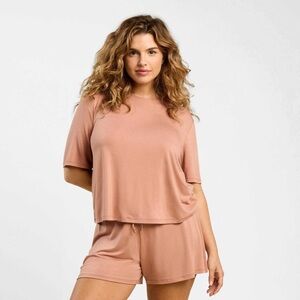 Nuuds clay pajama short set, size L